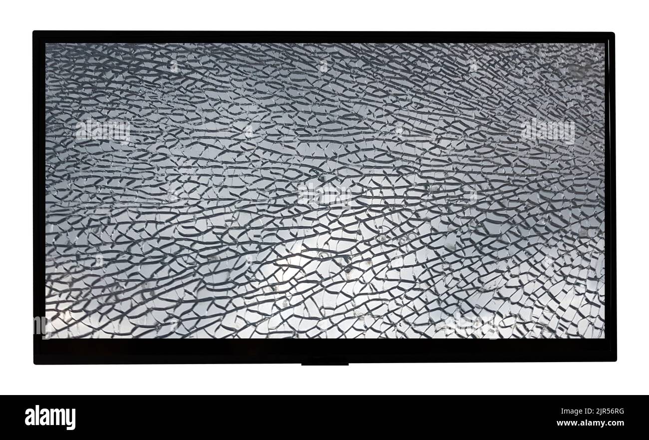 lcd screen gone white in stock