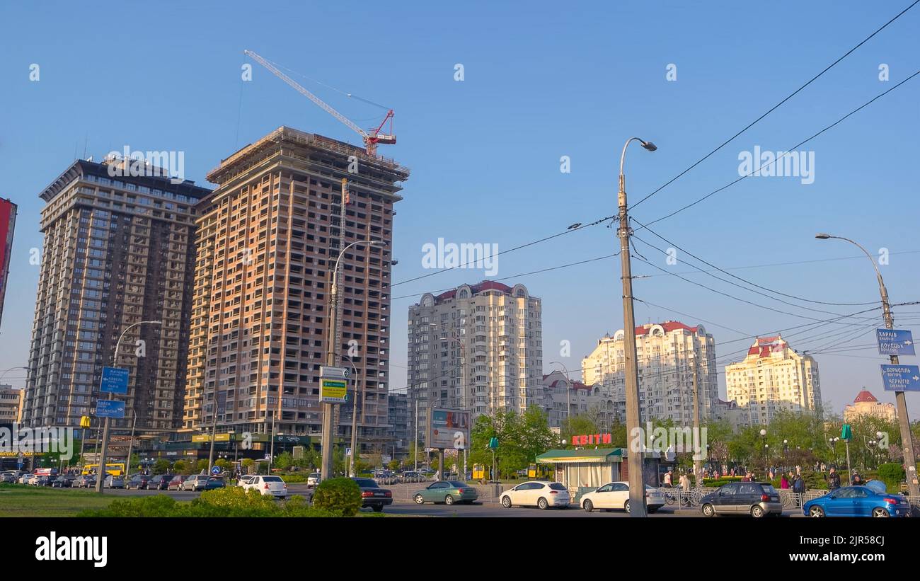 High rise construction kyiv hi-res stock photography and images - Alamy