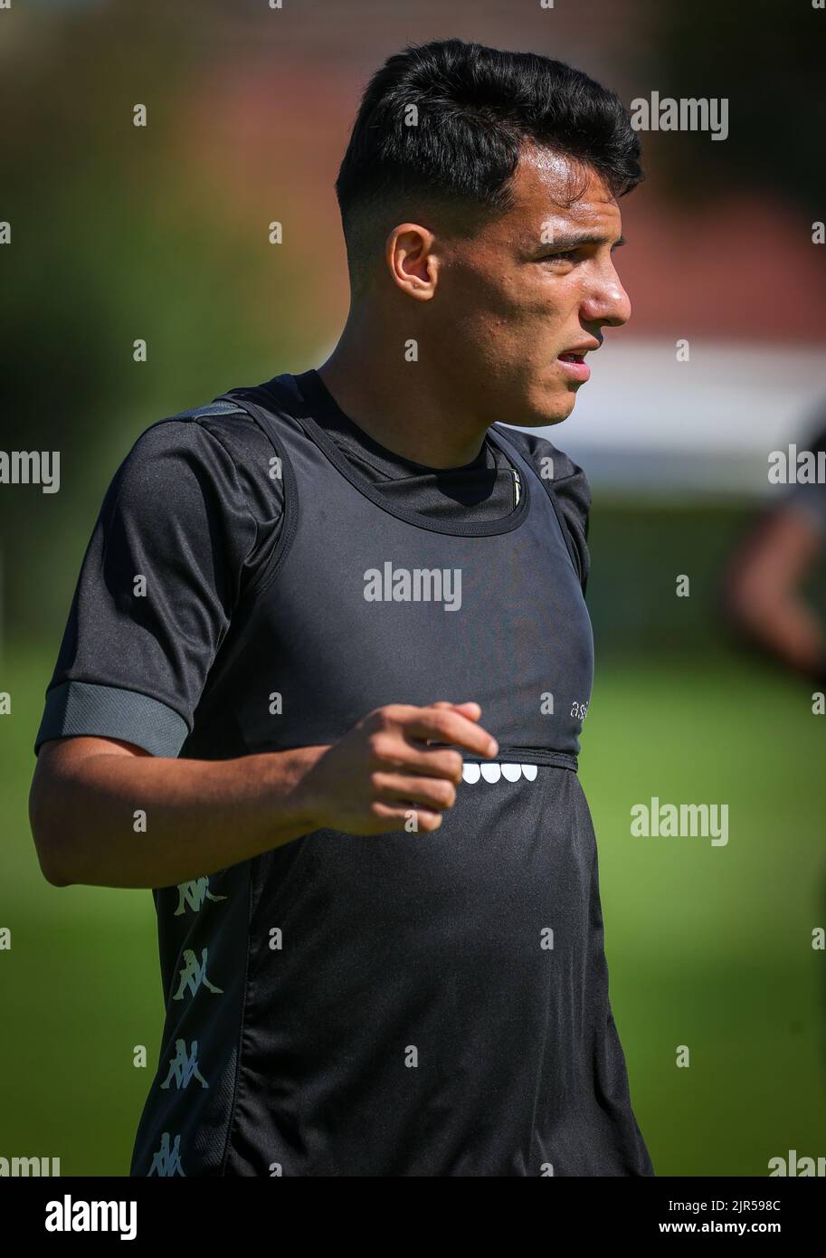 Charleroi. Belgium, 22/08/2022, Charleroi's Amirhossein Hosseinzadeh