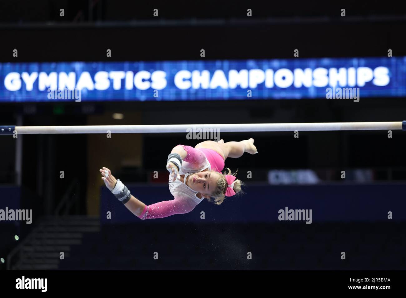 August 19, 2022 Charlotte Booth (Brandy Johnson's) during the senior women's preliminaries at