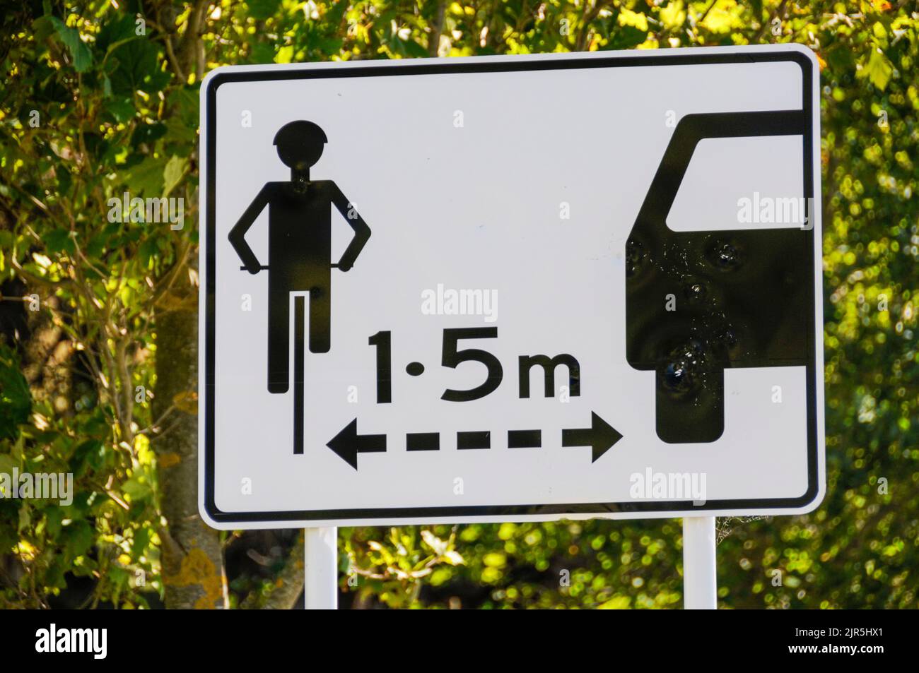 New Zealand road sign Stock Photo Alamy