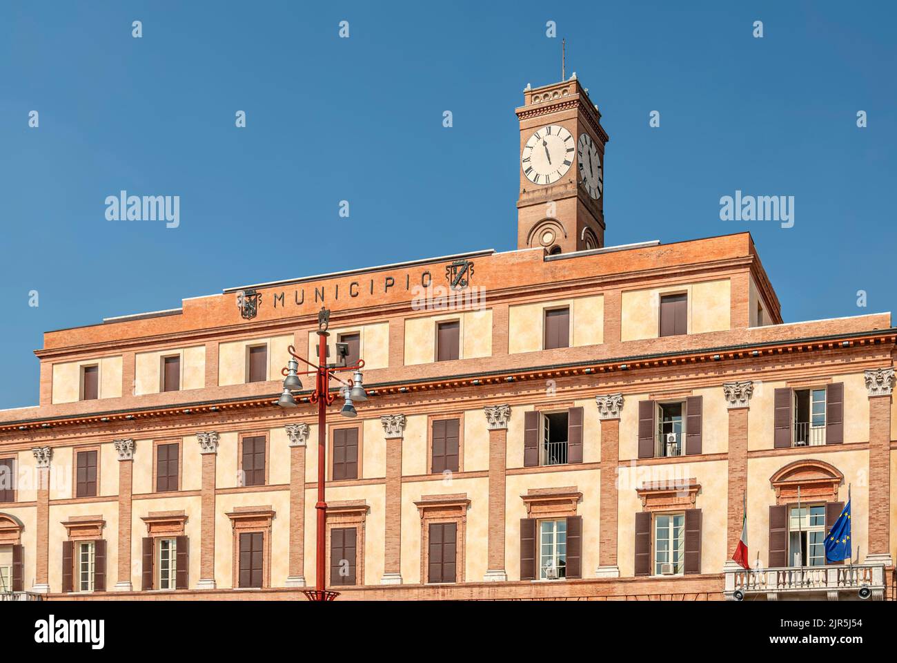 The Municipio of Forli, Emilia-Romagna, Italy Stock Photo