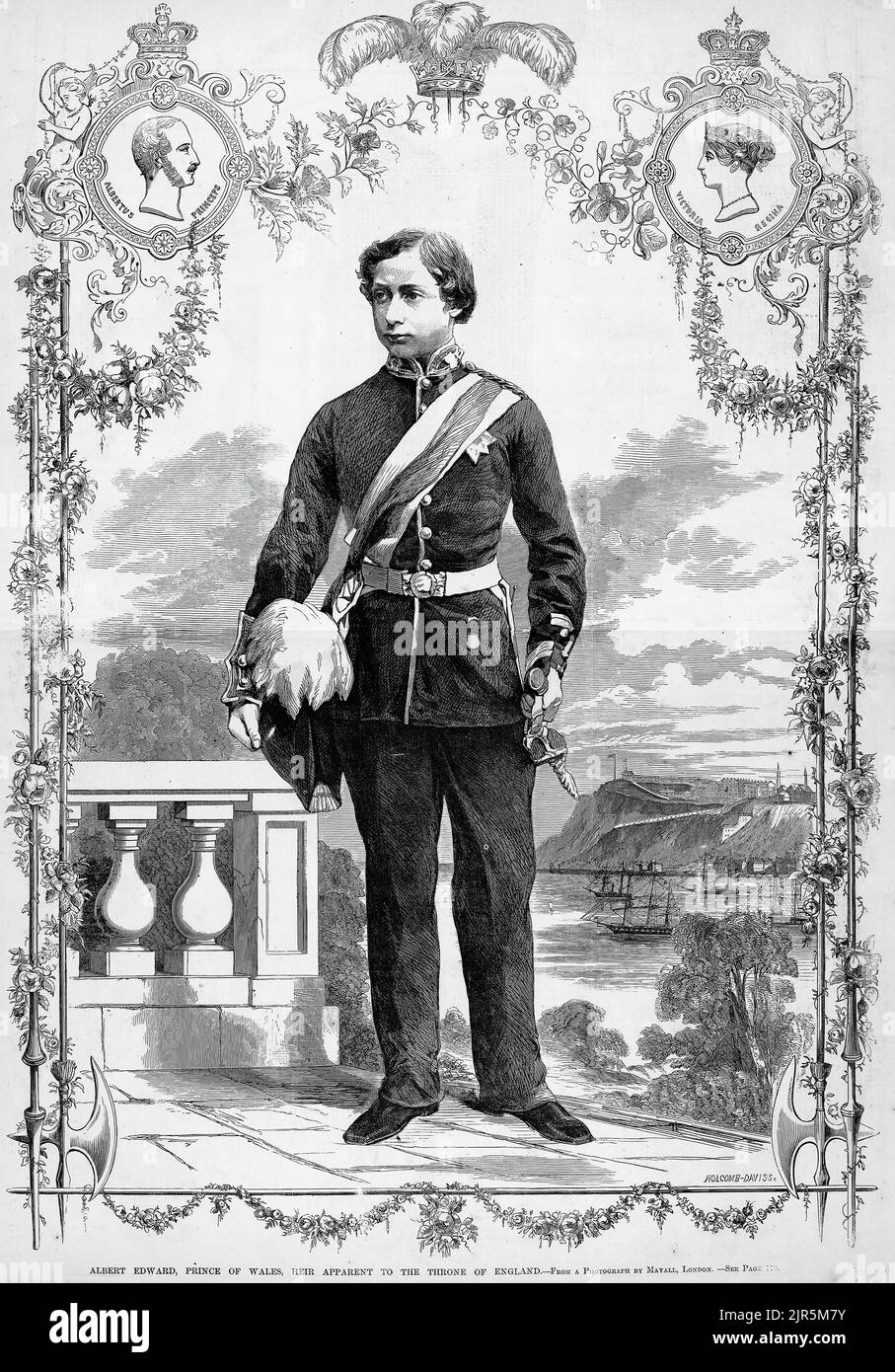 Portrait of Albert Edward (Edward VII), Prince of Wales, heir apparent