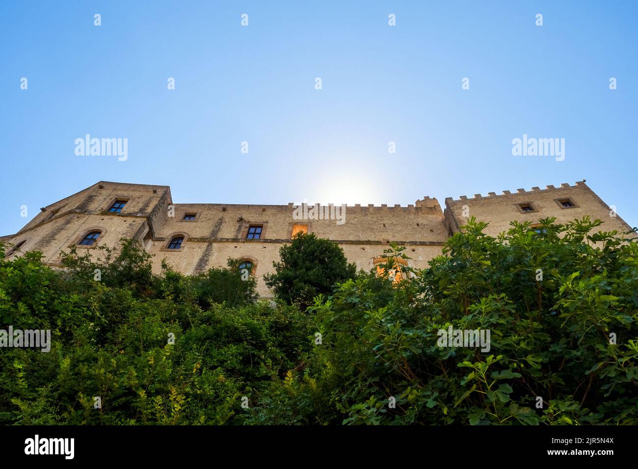 Medieval town of Rocca Sinibalda - Rieti, Italy Stock Photo