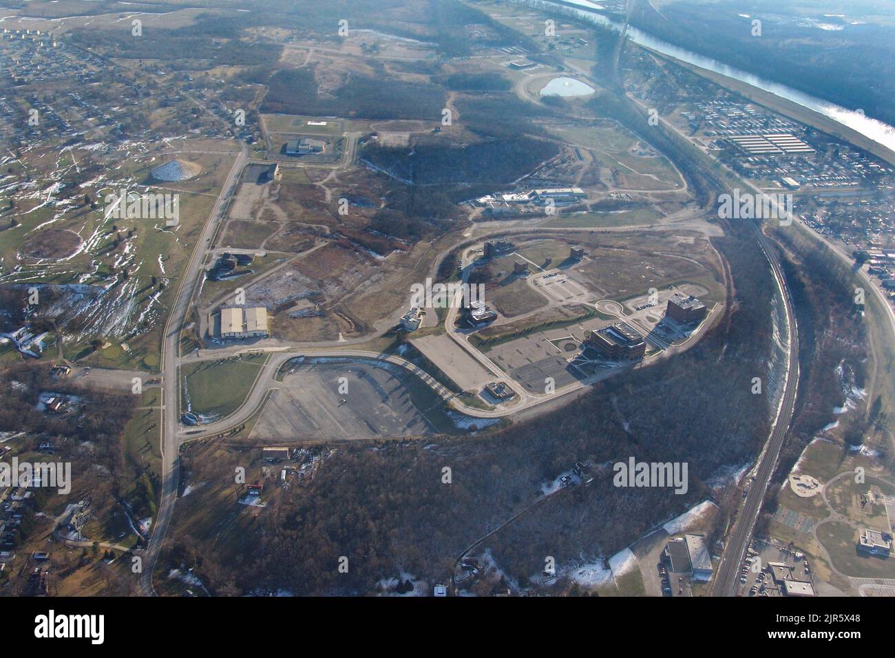 Aerial Images of the Mound Site in Miamisburg Ohio This series Aerial Images of the Mound Site in Miamisburg Ohio This series