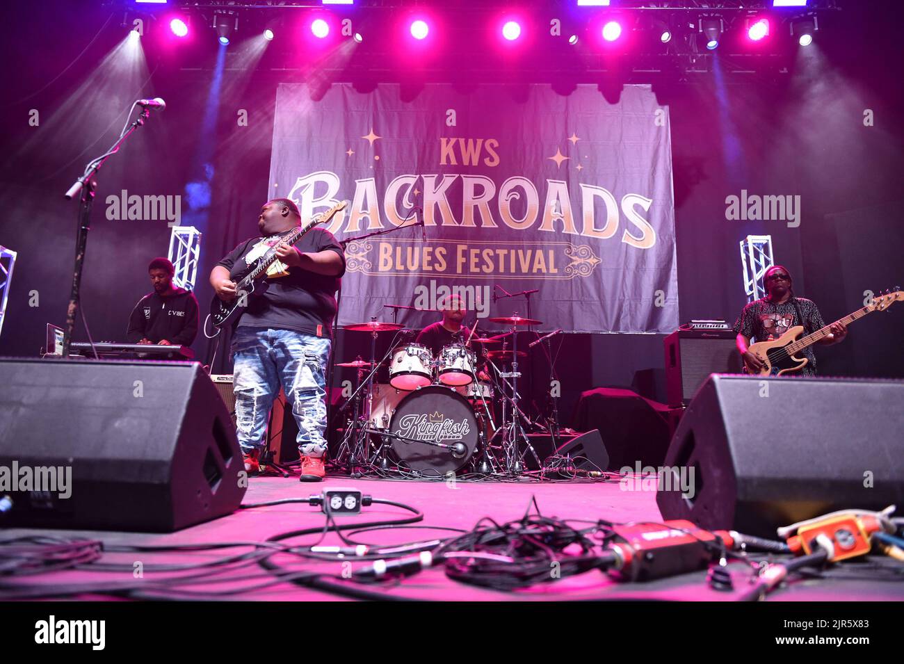 August 21, 2022, Portsmouth, Virginia, USA Backroads Blues Festival