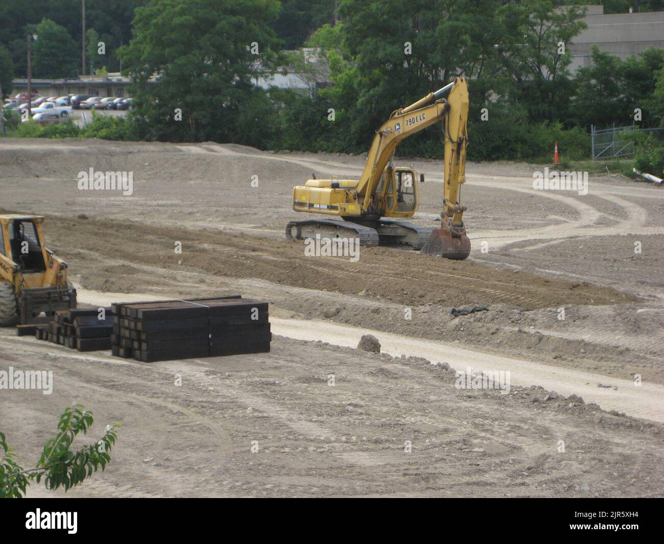 Completion of backfill facing East , Potential Release Site 441 ...