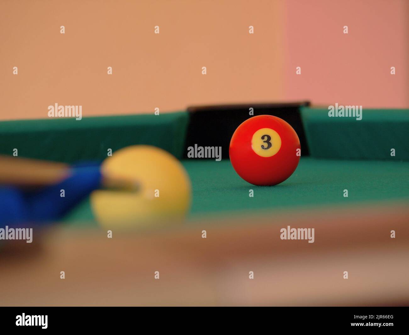 Capturing the colorful sport of billiard Stock Photo Alamy
