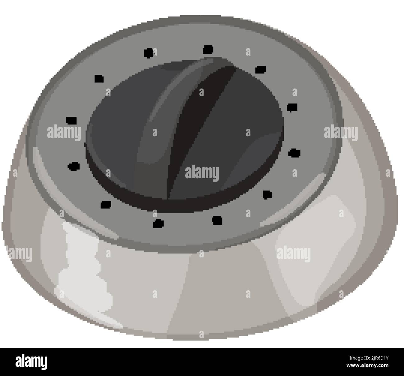 stopwatch kitchen timer clock cartoon vector illustration Stock Vector