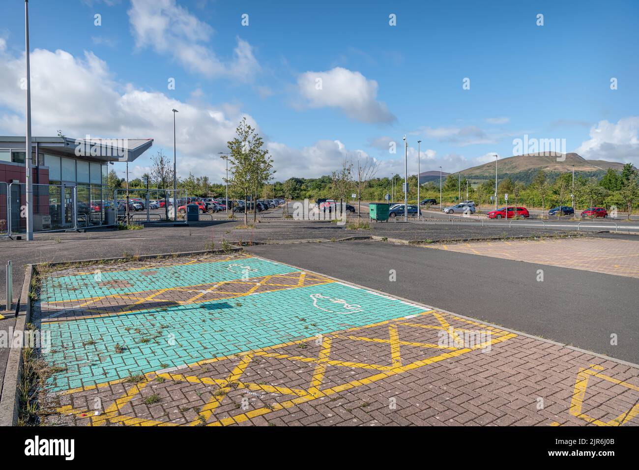 Straiton Park and Ride area area including the disused office building, Edinburgh, United