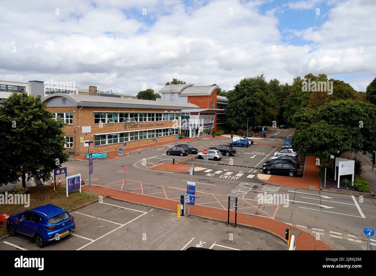 Cardiff.Metropolitan University - Cardiff Met. August 2022 Stock Photo