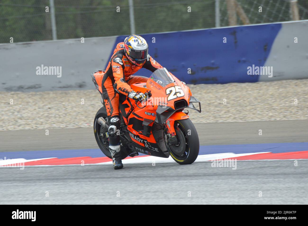 MotoGP | Raul Fernandez perfeziona il suo passaggio all'Aprilia RNF
