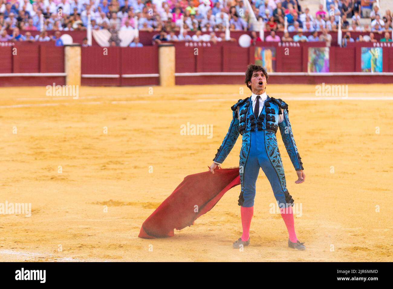 Spanish Bullfighter Cayetano Rivera Seen During The Picassian Bullfight spanish-bullfighter-cayetano-rivera-seen-during-the-picassian-bullfight