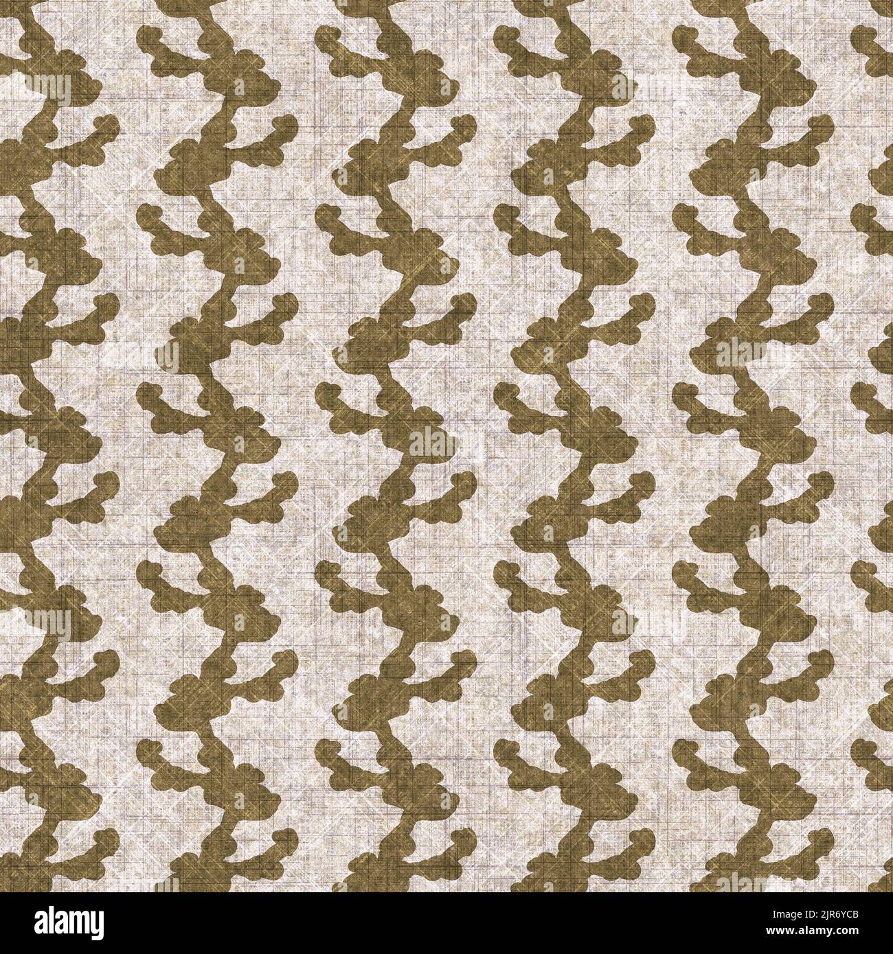 Sepia brown doodle canvas effect seamless texture. Material hand drawn ...