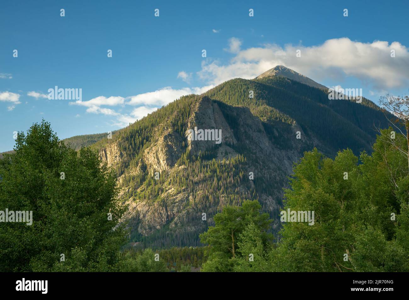 Peak 1, Tenmile Range, near Frisco, Colorado USA Stock Photo