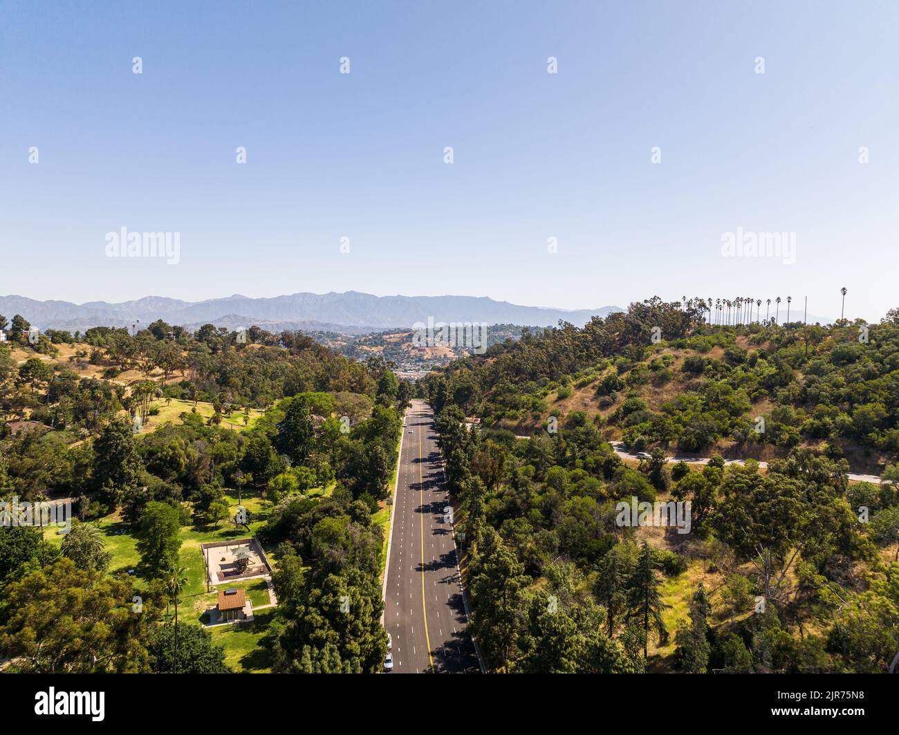 Elysian Park, Los Angeles Stock Photo Alamy