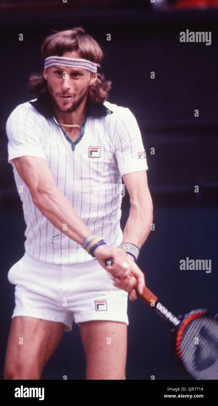 Photo Tennis Bjorn Borg (Suède) – 1981 – Tirage D'époque, Neuf