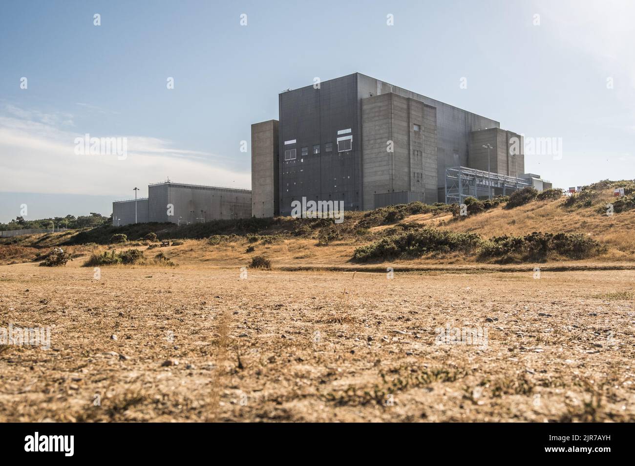 Sizewell A, Decommissioned Nuclear Power Station on the Suffolk Coast, England, UK. Stock Photo