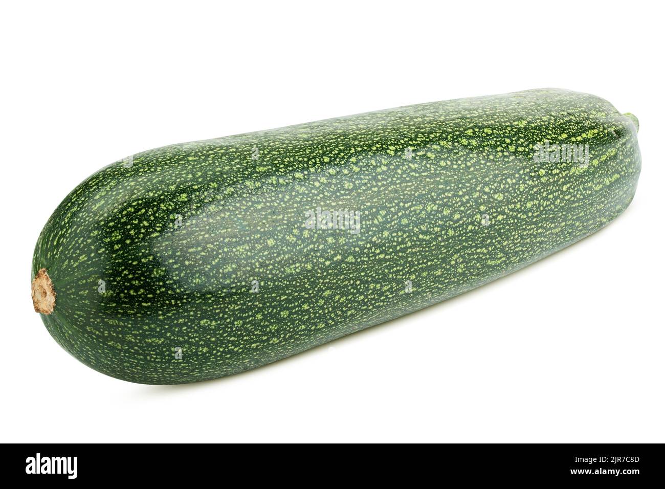 zucchini isolated on white background, clipping path, full depth of field Stock Photo