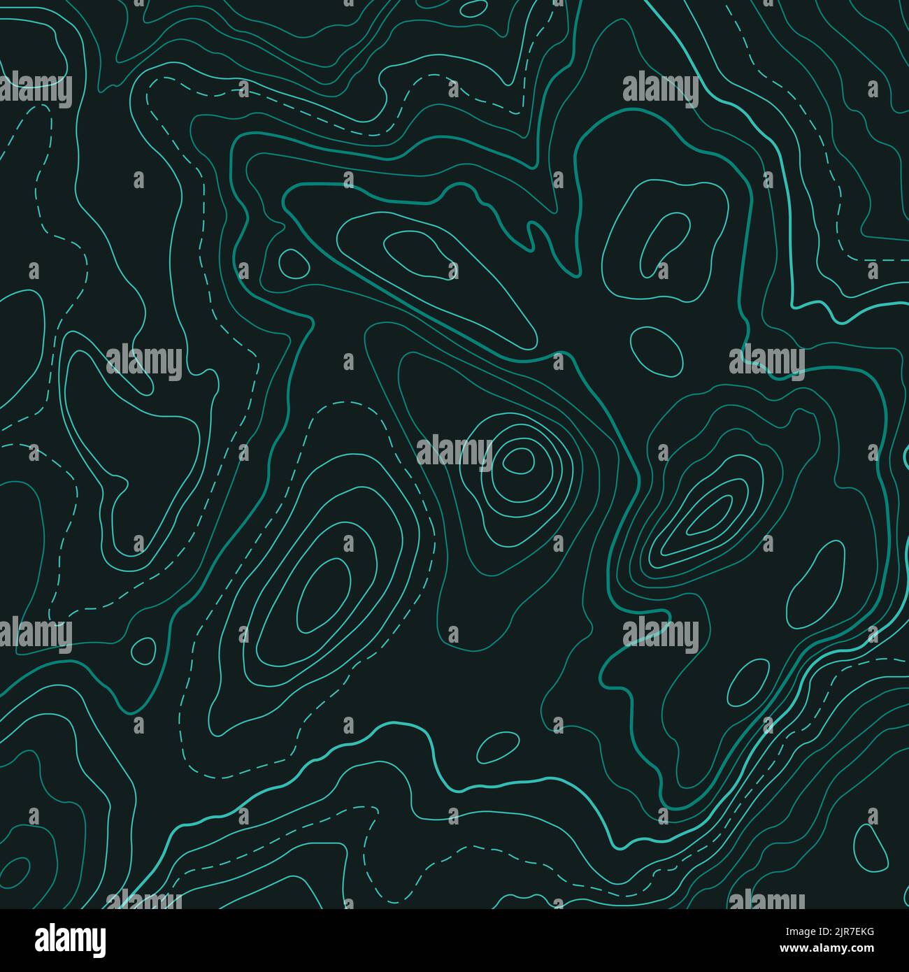 Abstract topographic colour map wallpaper Stock Vector