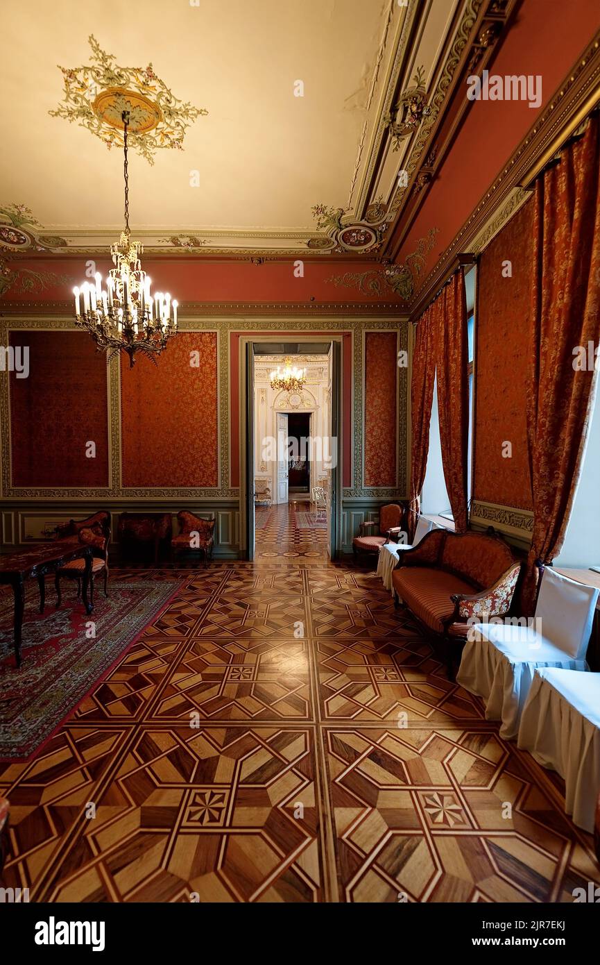 Interior of the Palace of counts Tolstoy, commonly known as the House