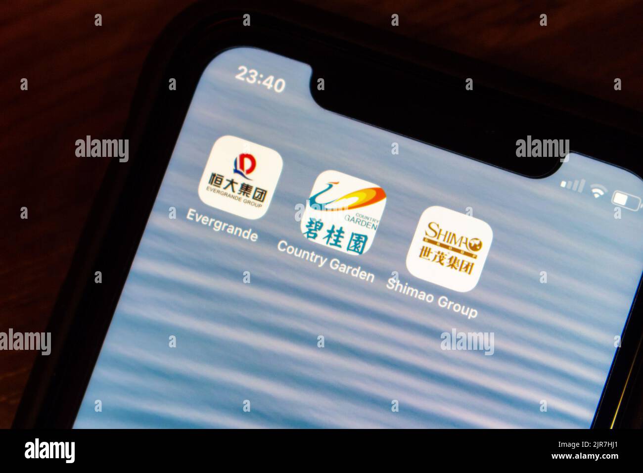 Vancouver, CANADA Aug 21 2022 China’s real estate and Property