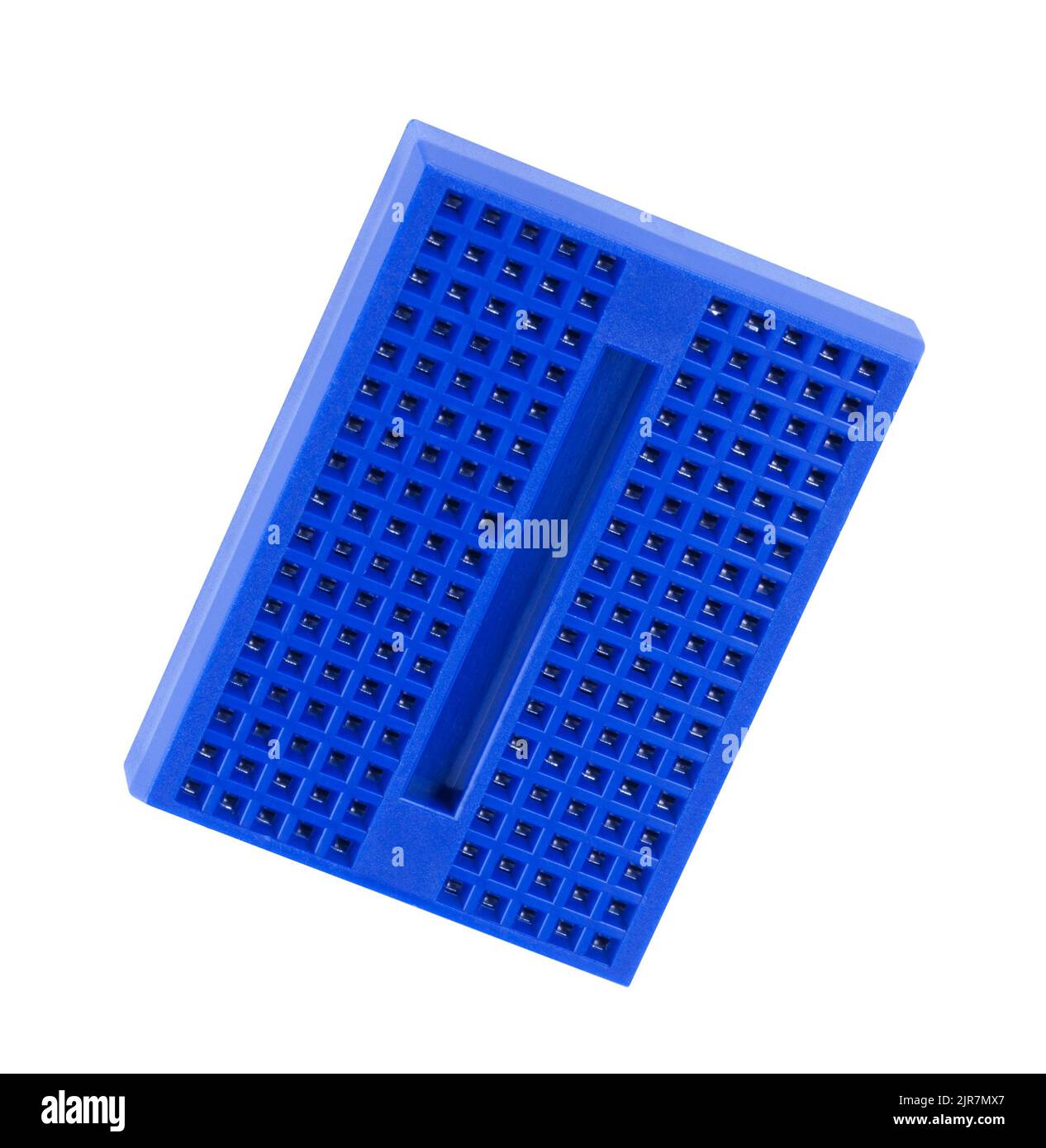 Mini Solderless Prototype Breadboard isolated Stock Photo - Alamy