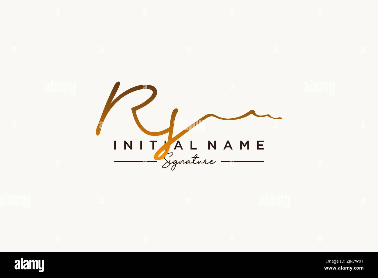 Rs signature hi-res stock photography and images - Alamy