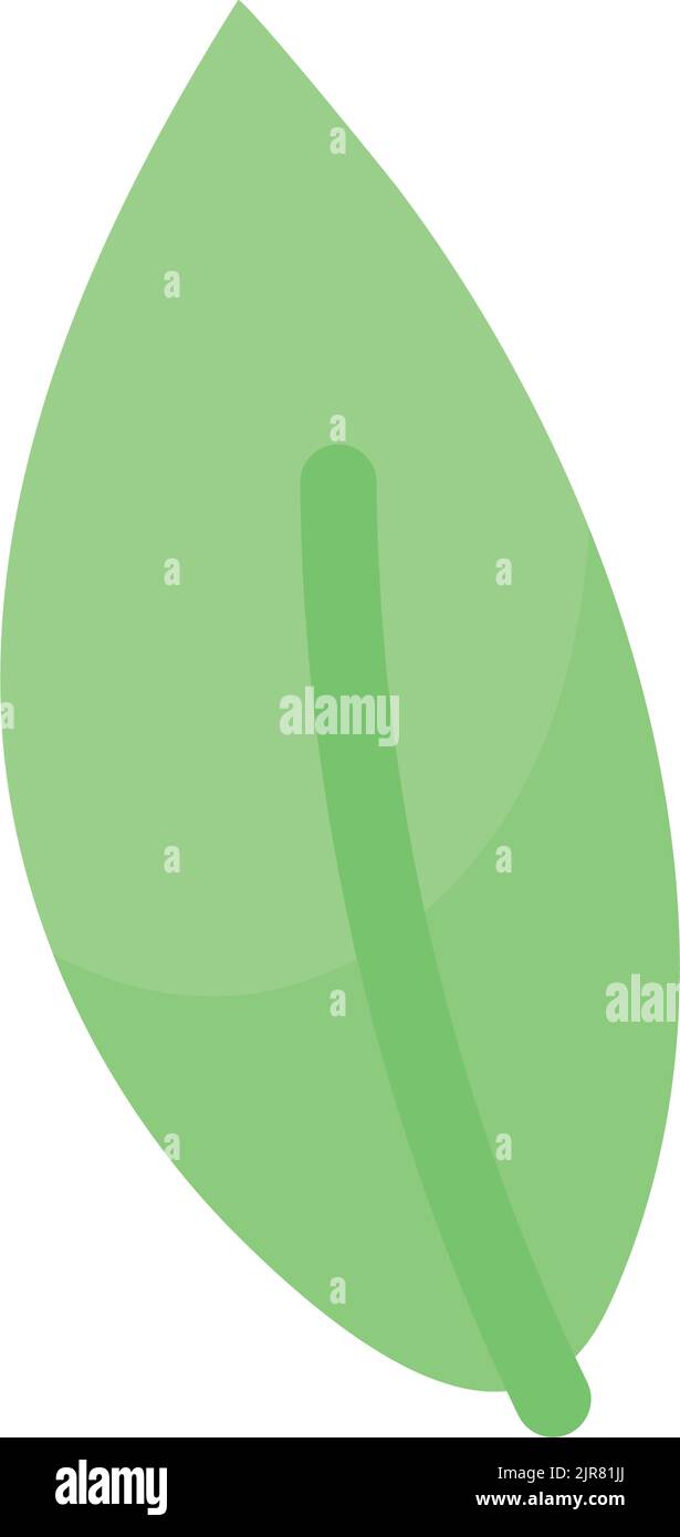 green leaf icon Stock Vector Image & Art - Alamy