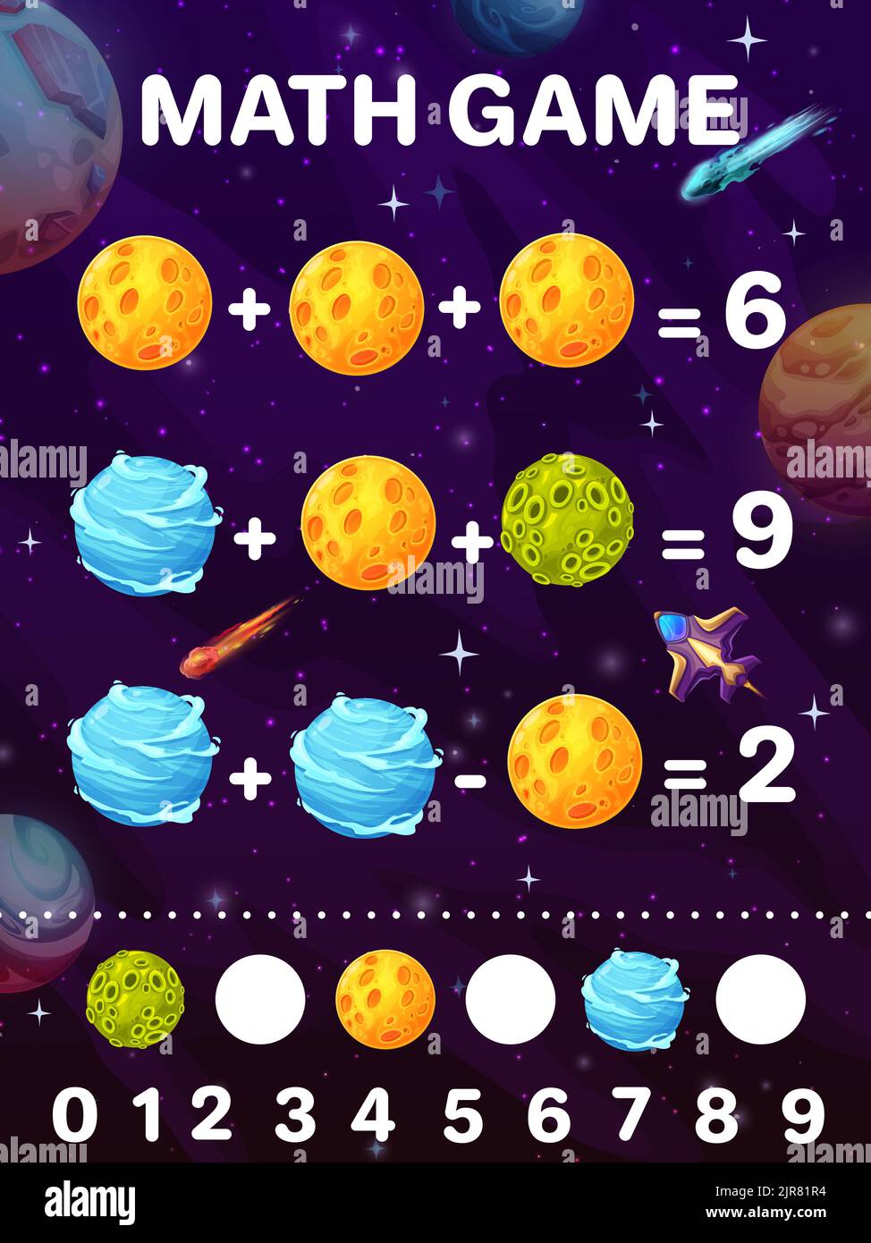 The comet riddle book Stock Vector Images - Alamy