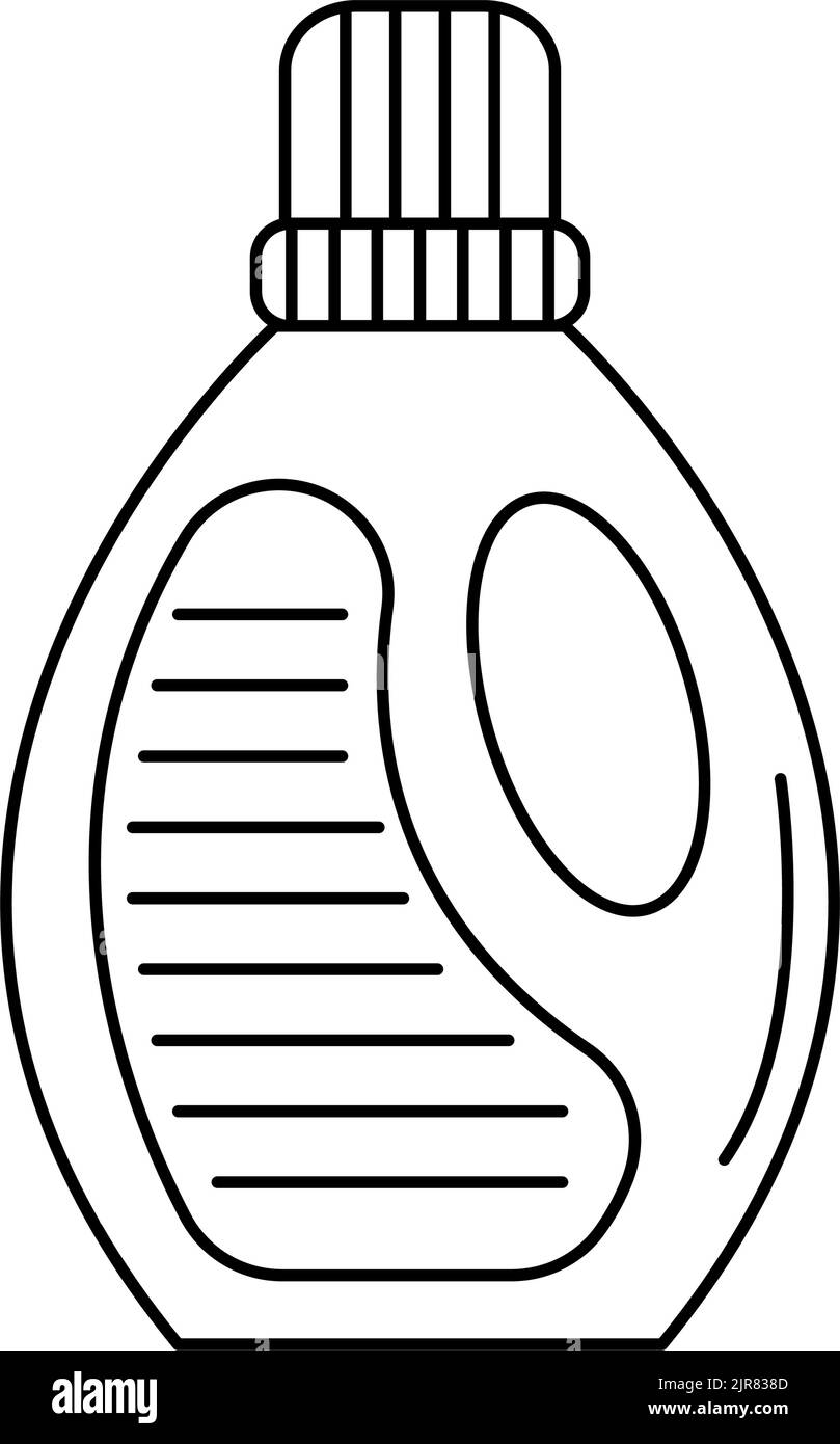 fabric softener bottle Stock Vector Image & Art - Alamy