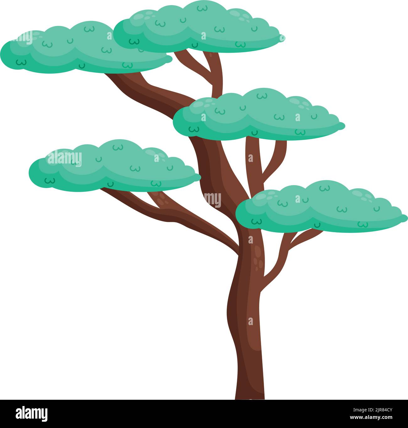 green tree icon Stock Vector Image & Art - Alamy
