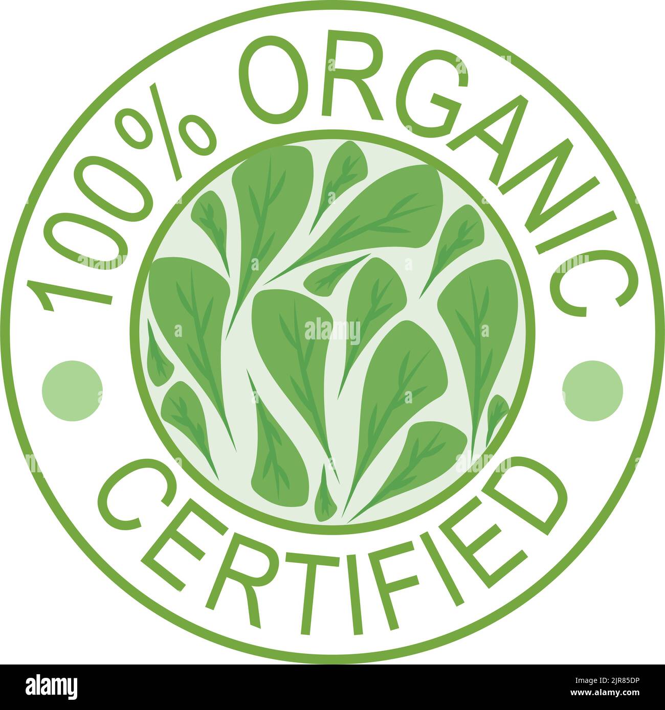 organic certified seal Stock Vector Image & Art Alamy