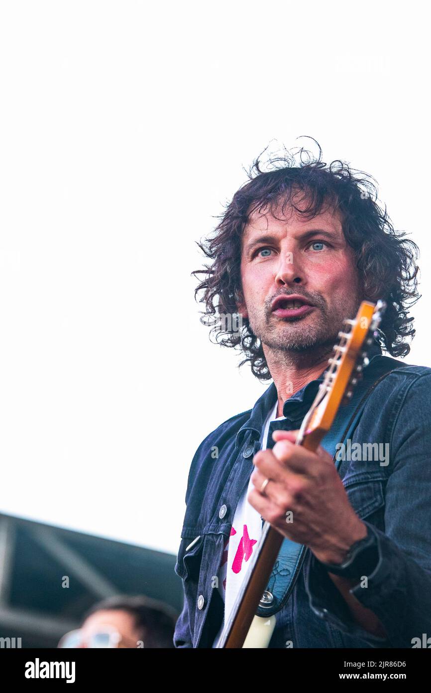 Sam Roberts Lead Singer Of The Sam Roberts Band Performs At The 