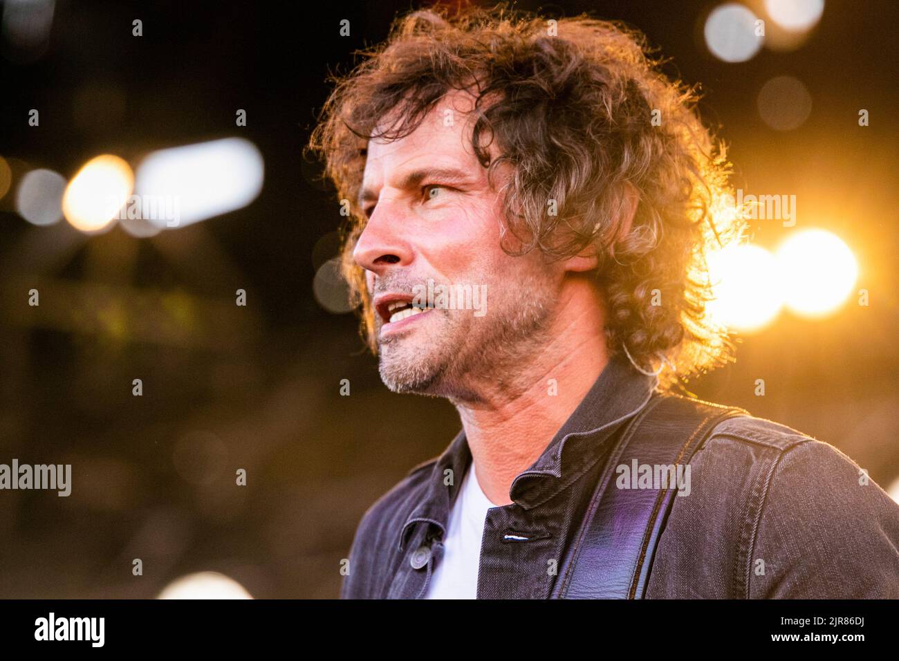Sam Roberts Lead Singer Of The Sam Roberts Band Performs At The 