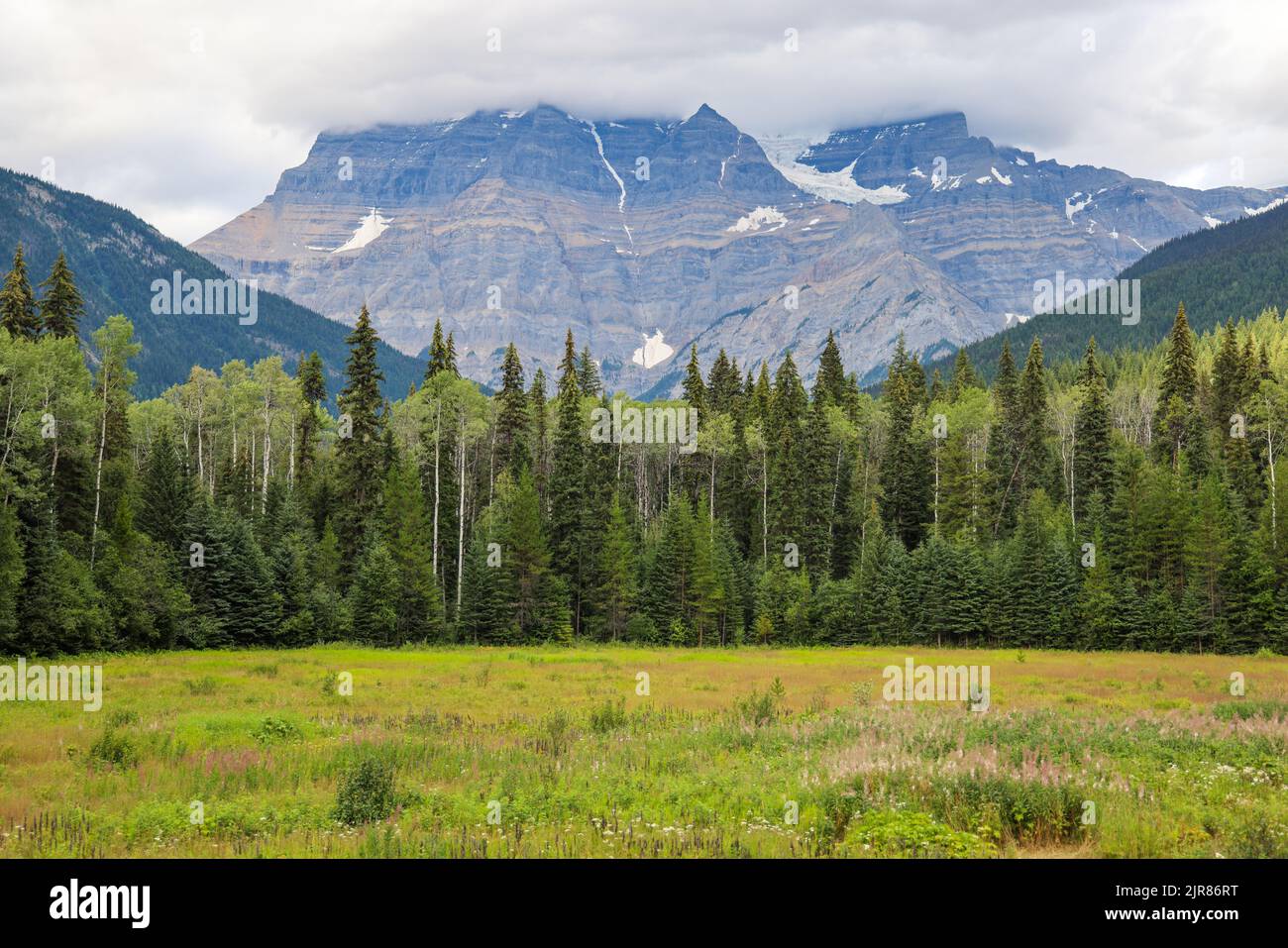 Mount Robson, British Columbia Stock Photo Alamy