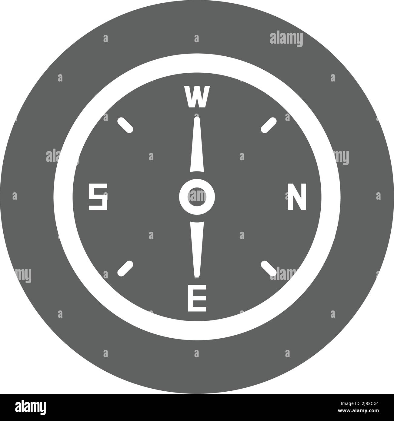 Compass, direction icon Use for commercial purposes, print media, web