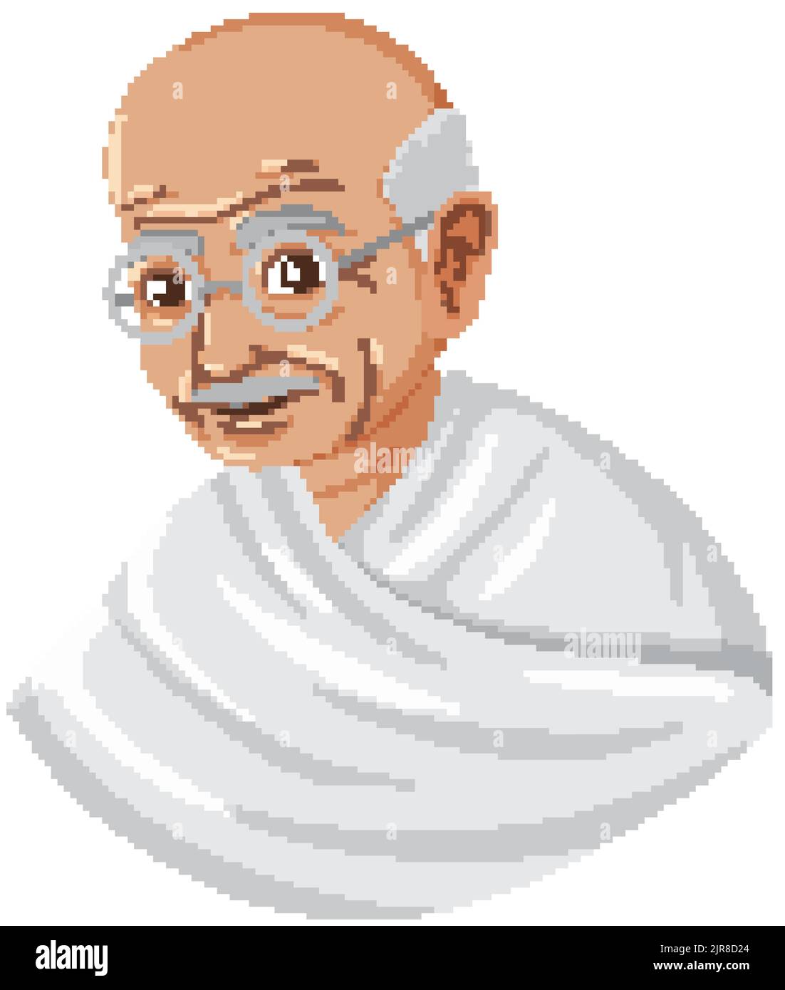 Mahatma gandhi cartoon hi-res stock photography and images - Alamy