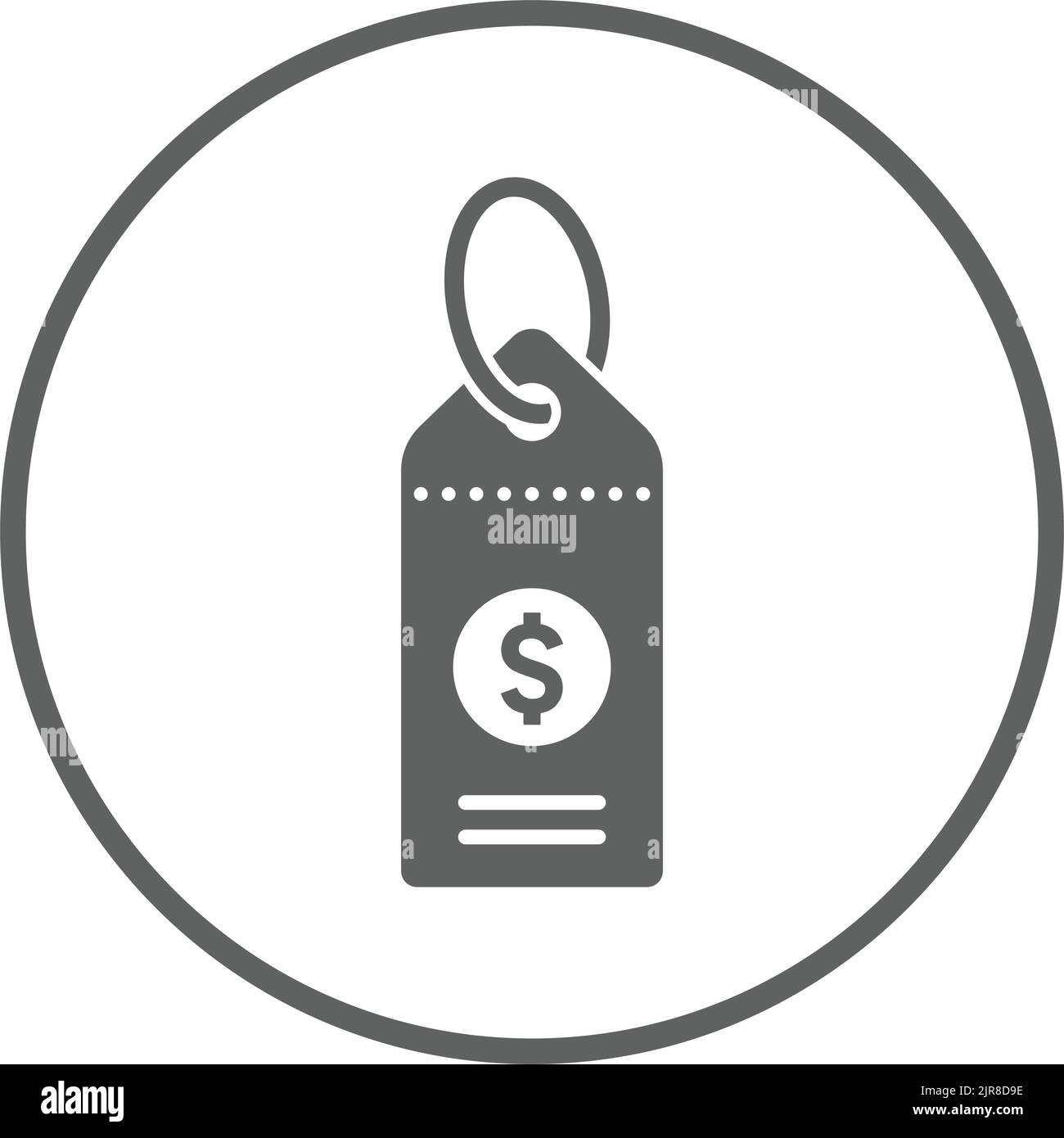 Dollar, money, tag icon - Perfect use for designing and developing websites, printed files and presentations, Promotional Materials and many more. Vec Stock Vector