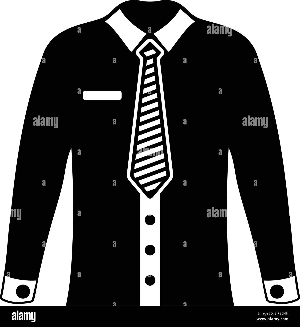 Formal, man, shirt icon - Vector EPS file. Perfect use for print media ...