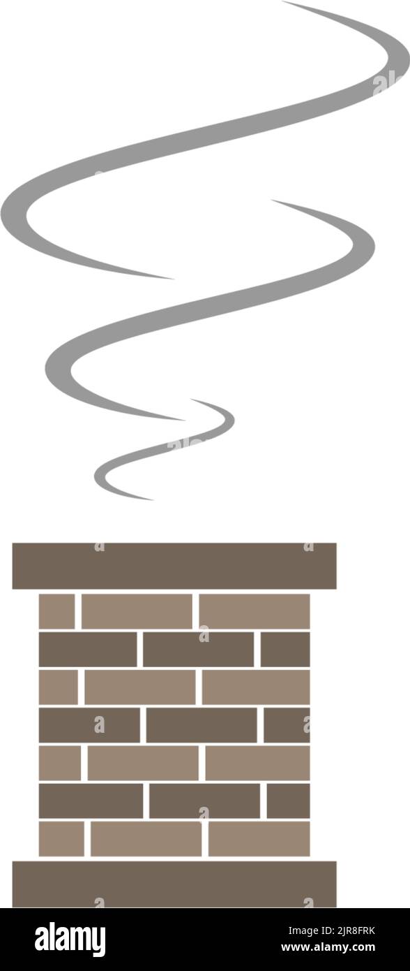chimney vector logo illustration design Stock Vector Image & Art Alamy