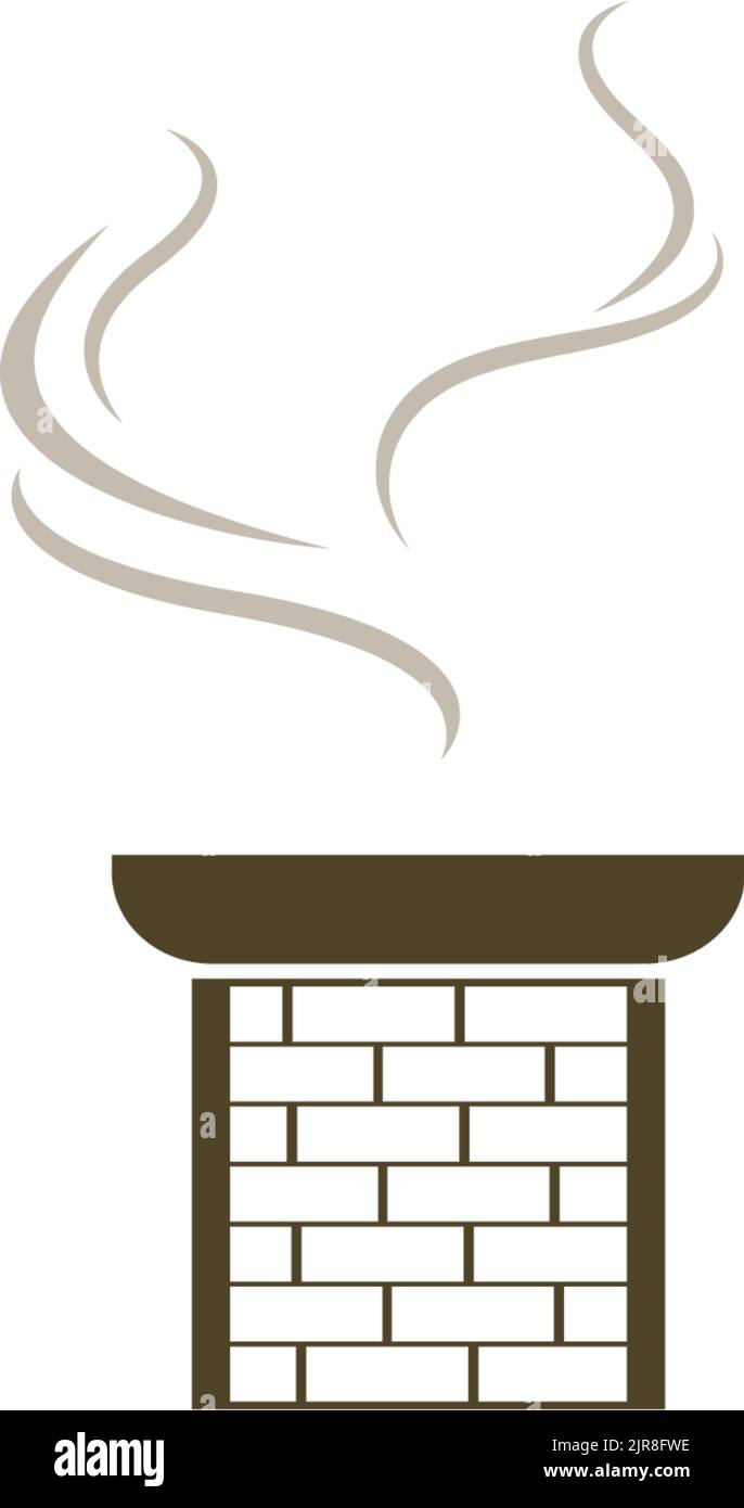 chimney vector logo illustration design Stock Vector Image & Art Alamy