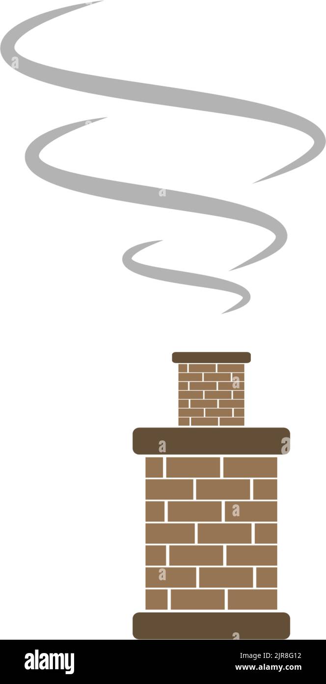 chimney vector logo illustration design Stock Vector Image & Art Alamy