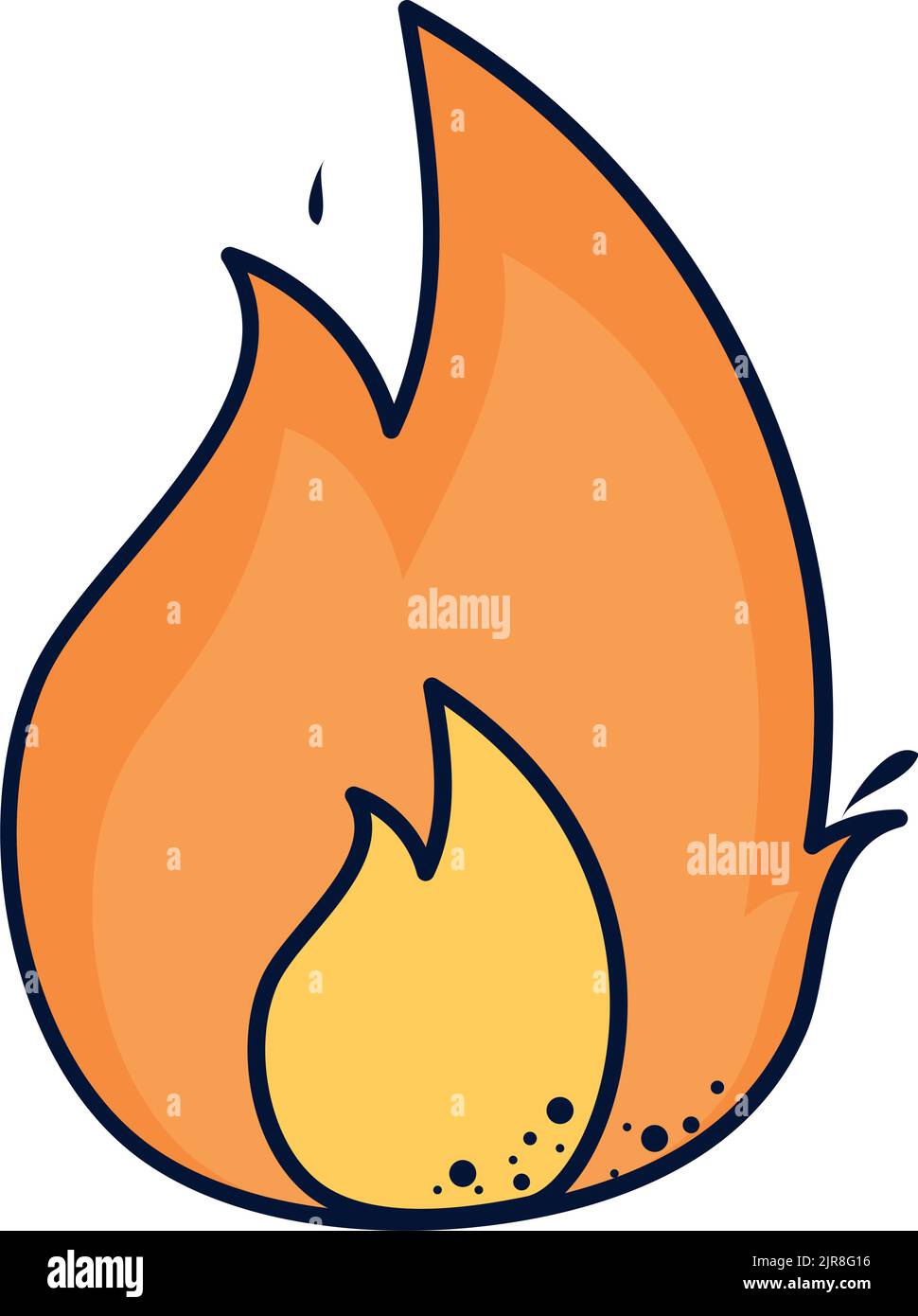 fire flame icon Stock Vector Image & Art - Alamy