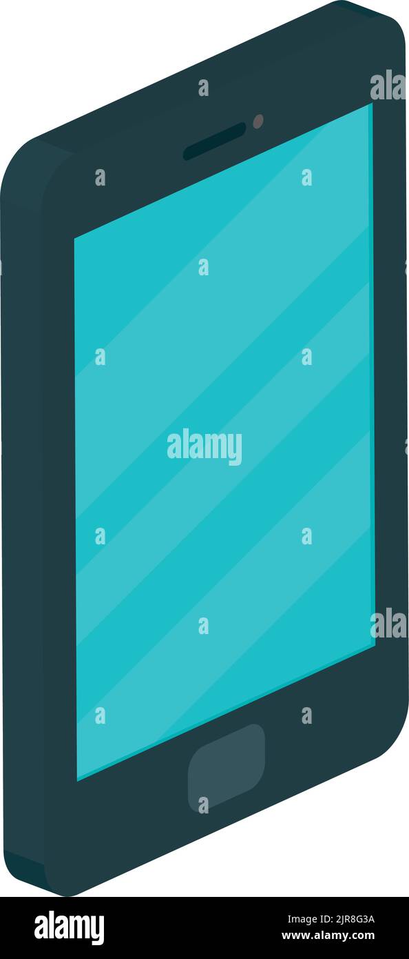 smartphone isometric icon Stock Vector Image & Art - Alamy