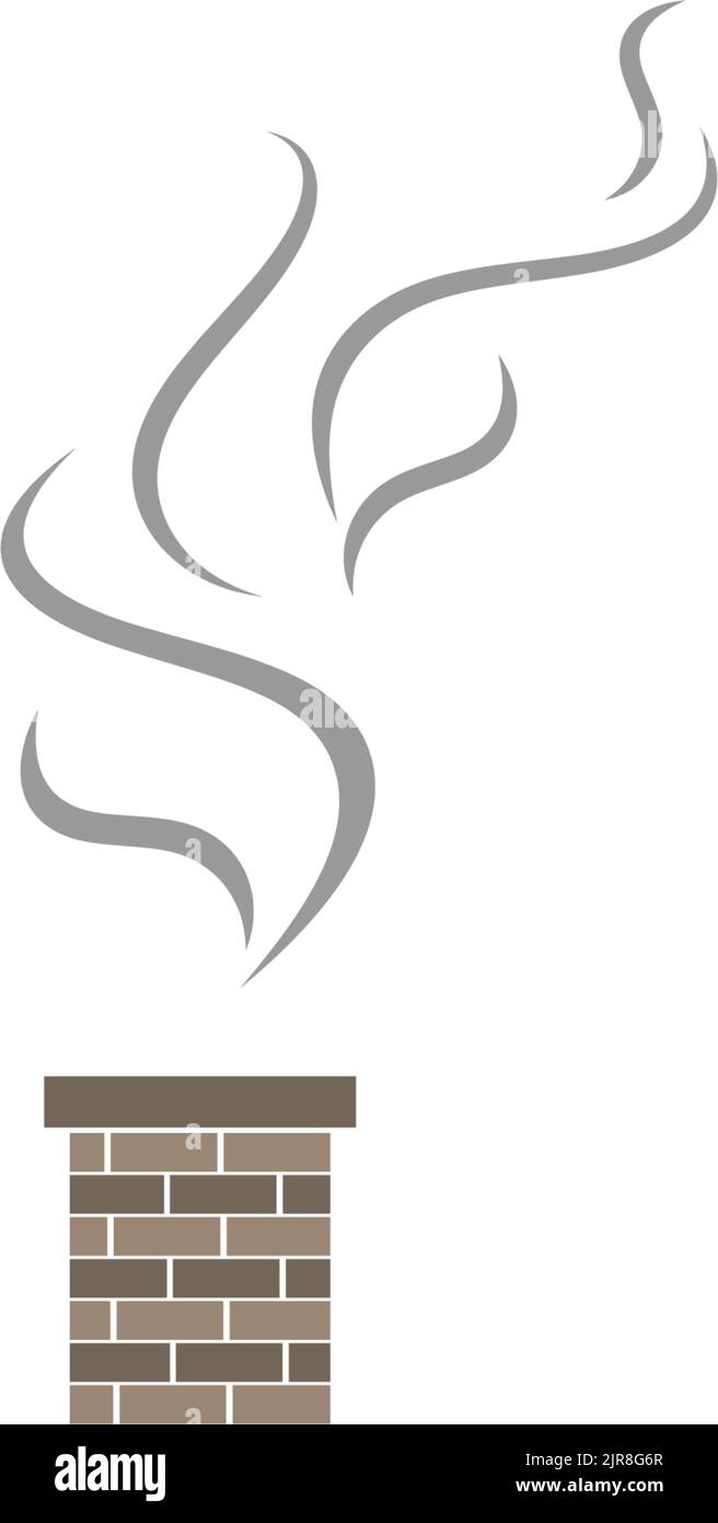 chimney vector logo illustration design Stock Vector Image & Art Alamy