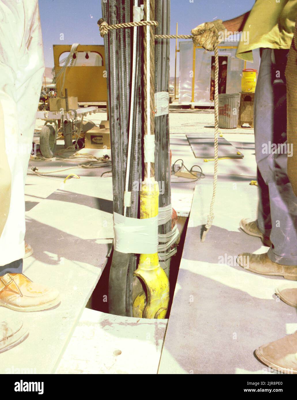 Cable pulling underground hi-res stock photography and images - Alamy