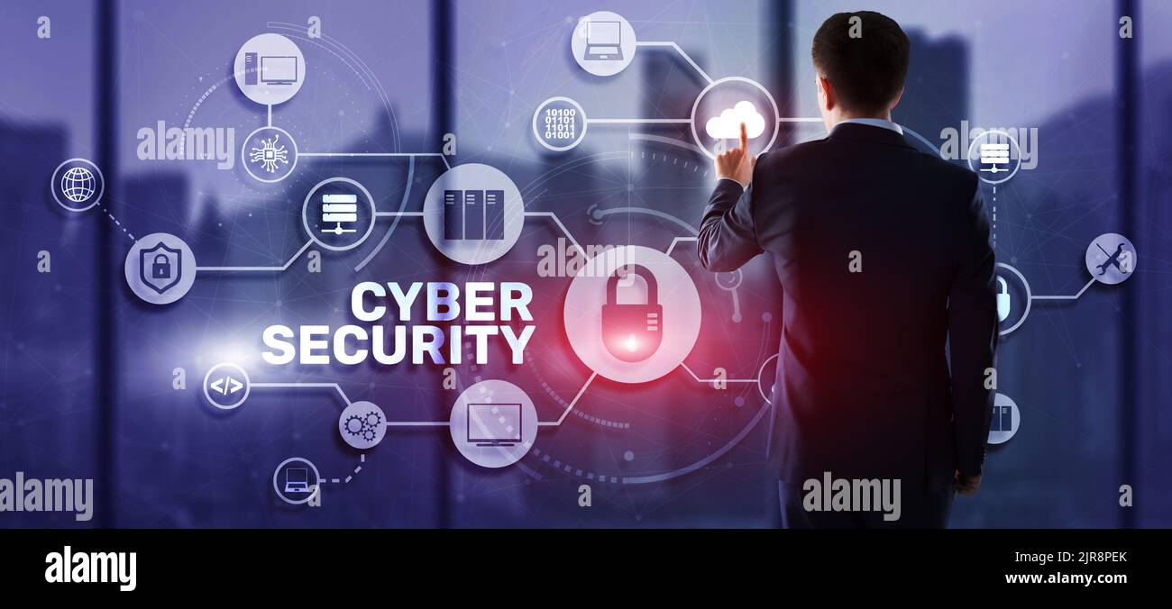 Cyber Security Data Protection concept. Privacy Internet Technology ...