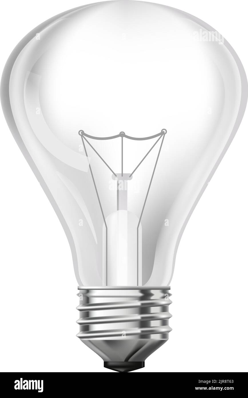 Bulb type, illuminating electric light vector Stock Vector Image & Art