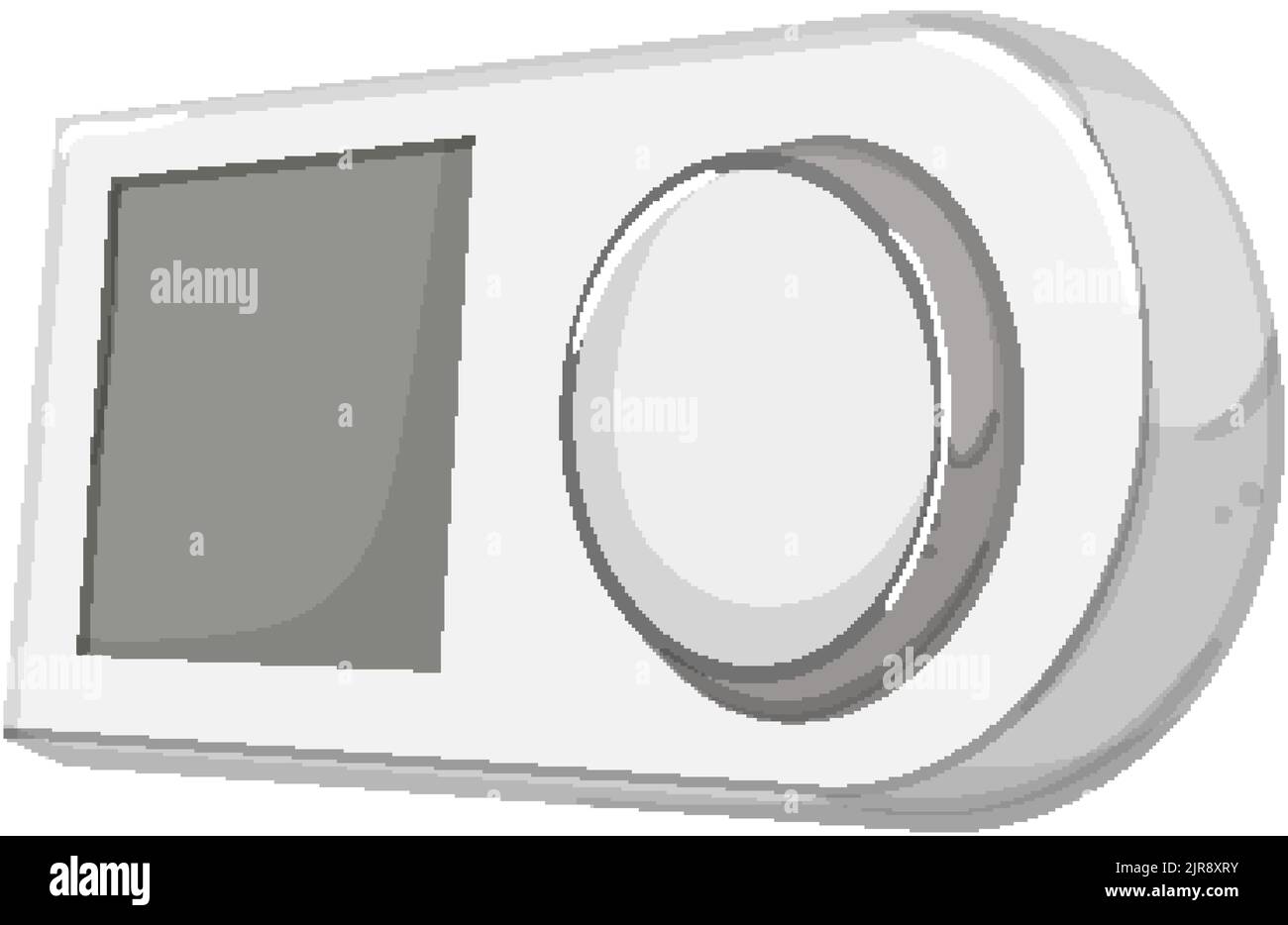 heat smart thermostat cartoon vector illustration Stock Vector Image